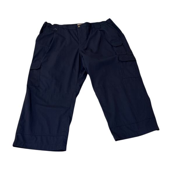 5.11 Tactical Taclite Pro Lightweight Performance Cargo Pant 40x25‎ Men Navy - Picture 1 of 7